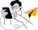 پیش‌نمایش فایل man-sending-message-9874636 از پک بازاریابی دیجیتال