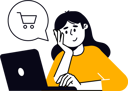 پیش‌نمایش فایل young-woman-thinking-about-online-shopping-9874643 از پک بازاریابی دیجیتال