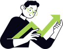 پیش‌نمایش فایل man-holding-growth-chart-9874598 از پک کسب و کار