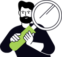 پیش‌نمایش فایل man-holding-magnifier-9874599 از پک کسب و کار