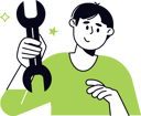 پیش‌نمایش فایل man-holding-wrench-9874580 از پک کسب و کار