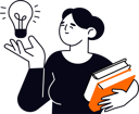 پیش‌نمایش فایل girl-get-inspired-from-book-10071075 از پک آموزش