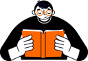 پیش‌نمایش فایل boy-reading-book-10094431 از پک آموزش