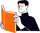 پیش‌نمایش فایل male-reading-book-10094453 از پک آموزش