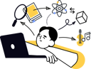 پیش‌نمایش فایل boy-taking-online-education-12400235 از پک آموزش
