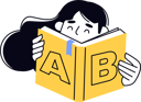 پیش‌نمایش فایل girl-holding-english-book-while-reading-book-12400237 از پک آموزش