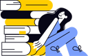 پیش‌نمایش فایل girl-sitting-with-books-12400239 از پک آموزش