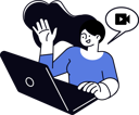 پیش‌نمایش فایل girl-taking-online-education-12400208 از پک آموزش