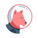 پیش‌نمایش فایل space-dog از پک فضا