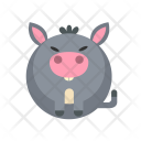 پیش‌نمایش فایل donkey-53 از پک حیوانات