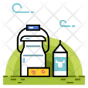 پیش‌نمایش فایل dairy-product از پک مزرعه ارگانیک - خطی رنگی – داستان‌های مزرعه