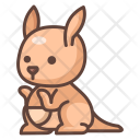پیش‌نمایش فایل kangaroo-38 از پک حیوان بامزه