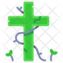 پیش‌نمایش فایل cross-tombstone از پک هالووین
