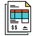 پیش‌نمایش فایل invoice-258 از پک سرمایه‌گذاری - خطی, فلت – تخصیص دارایی