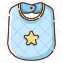 پیش‌نمایش فایل baby-bib-36 از پک نوزاد - خطی رنگی – شغل والدین