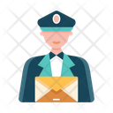 پیش‌نمایش فایل postman-16 از پک خدمات پستی - فلت – در جلویی شما
