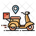 پیش‌نمایش فایل delivery-service-21 از پک خدمات پستی - خطی رنگی – در جلویی شما