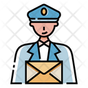 پیش‌نمایش فایل postman-17 از پک خدمات پستی - خطی رنگی – در جلویی شما