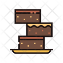 پیش‌نمایش فایل brownie-4 از پک شیرینی و دسر - خطی رنگی – شیرینی‌پزی