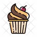 پیش‌نمایش فایل cupcake-548 از پک شیرینی و دسر - خطی رنگی – شیرینی‌پزی
