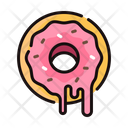 پیش‌نمایش فایل donut-236 از پک شیرینی و دسر - خطی رنگی – شیرینی‌پزی