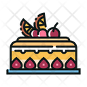 پیش‌نمایش فایل fruit-cake-1 از پک شیرینی و دسر - خطی رنگی – شیرینی‌پزی