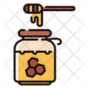 پیش‌نمایش فایل honey-jar-82 از پک شیرینی و دسر - خطی رنگی – شیرینی‌پزی