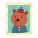 پیش‌نمایش فایل bear-character-10608910 از پک قاب‌های تصویر حیوان