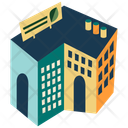 پیش‌نمایش فایل hotel-flat-illustration-9615022 از پک المان‌های شهر سبز بامزه