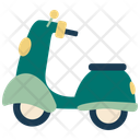 پیش‌نمایش فایل motorcycle-flat-illustration-9615036 از پک المان‌های شهر سبز بامزه