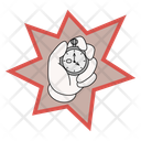 پیش‌نمایش فایل hand-holding-stopwatch-sticker-10640531 از پک استیکرهای خرید