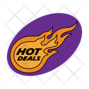 پیش‌نمایش فایل hot-deals-sticker-10640533 از پک استیکرهای خرید
