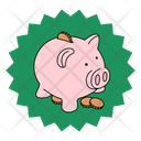 پیش‌نمایش فایل piggy-bank-with-coins-sticker-10640536 از پک استیکرهای خرید