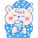 پیش‌نمایش فایل cute-bear-drinking-water-10647614 از پک شخصیت خرس و روتین روزمره