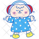 پیش‌نمایش فایل cute-bear-listening-music-10647619 از پک شخصیت خرس و روتین روزمره