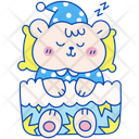 پیش‌نمایش فایل cute-bear-sleeping-10647623 از پک شخصیت خرس و روتین روزمره