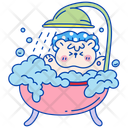 پیش‌نمایش فایل cute-bear-taking-bath-10647625 از پک شخصیت خرس و روتین روزمره
