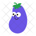 پیش‌نمایش فایل eggplant-10648062 از پک شخصیت‌های میوه و سبزیجات