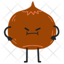 پیش‌نمایش فایل angry-hazelnut-10647939 از پک کلیپ‌آرت شخصیت‌های دانه