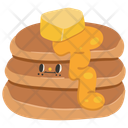 پیش‌نمایش فایل cute-butter-pancakes-character-10648138 از پک غذا و کلیپ‌آرت شخصیت‌های دسر