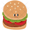 پیش‌نمایش فایل cute-hamburger-character-10648163 از پک غذا و کلیپ‌آرت شخصیت‌های دسر