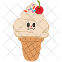 پیش‌نمایش فایل cute-ice-cream-cone-character-10648167 از پک غذا و کلیپ‌آرت شخصیت‌های دسر