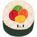 پیش‌نمایش فایل cute-maki-sushi-character-10648172 از پک غذا و کلیپ‌آرت شخصیت‌های دسر