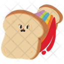 پیش‌نمایش فایل cute-rainbow-cheese-sandwich-character-10648185 از پک غذا و کلیپ‌آرت شخصیت‌های دسر
