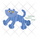 پیش‌نمایش فایل cat-running-cartoon-clipart-10692280 از پک شخصیت‌های گربه با فعالیت‌های روزمره