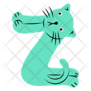 پیش‌نمایش فایل cat-letter-z-10822969 از پک الفبا گربه و عدد