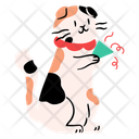 پیش‌نمایش فایل cute-cat-holding-party-popper-10790046 از پک مهمانی سال نو گربه‌ها