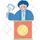 پیش‌نمایش فایل judge-10790105 از پک تصاویر دست‌کشیده مشاغل