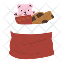 پیش‌نمایش فایل santa-bag-10819991 از پک کریسمس شاد بامزه