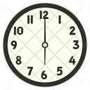 پیش‌نمایش فایل six-oclock-10857598 از پک المان‌های ساعت زمان